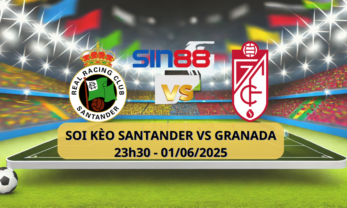 Banner trận đấu Esport giữa Racing Santander và Granada